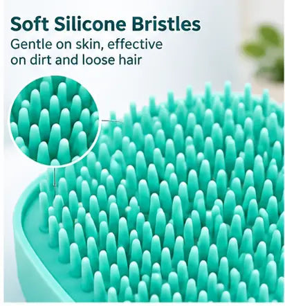 🐾 Luxe Pet Grooming Brush — Soft & Soothing Bath Massage Anoire