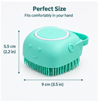 🐾 Luxe Pet Grooming Brush — Soft & Soothing Bath Massage Anoire