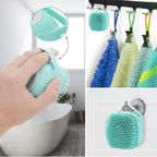 Luxe Pet Grooming Brush ergonomic handle grip
