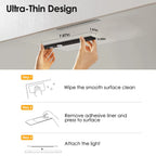 GlowSmart LED light size and dimensions