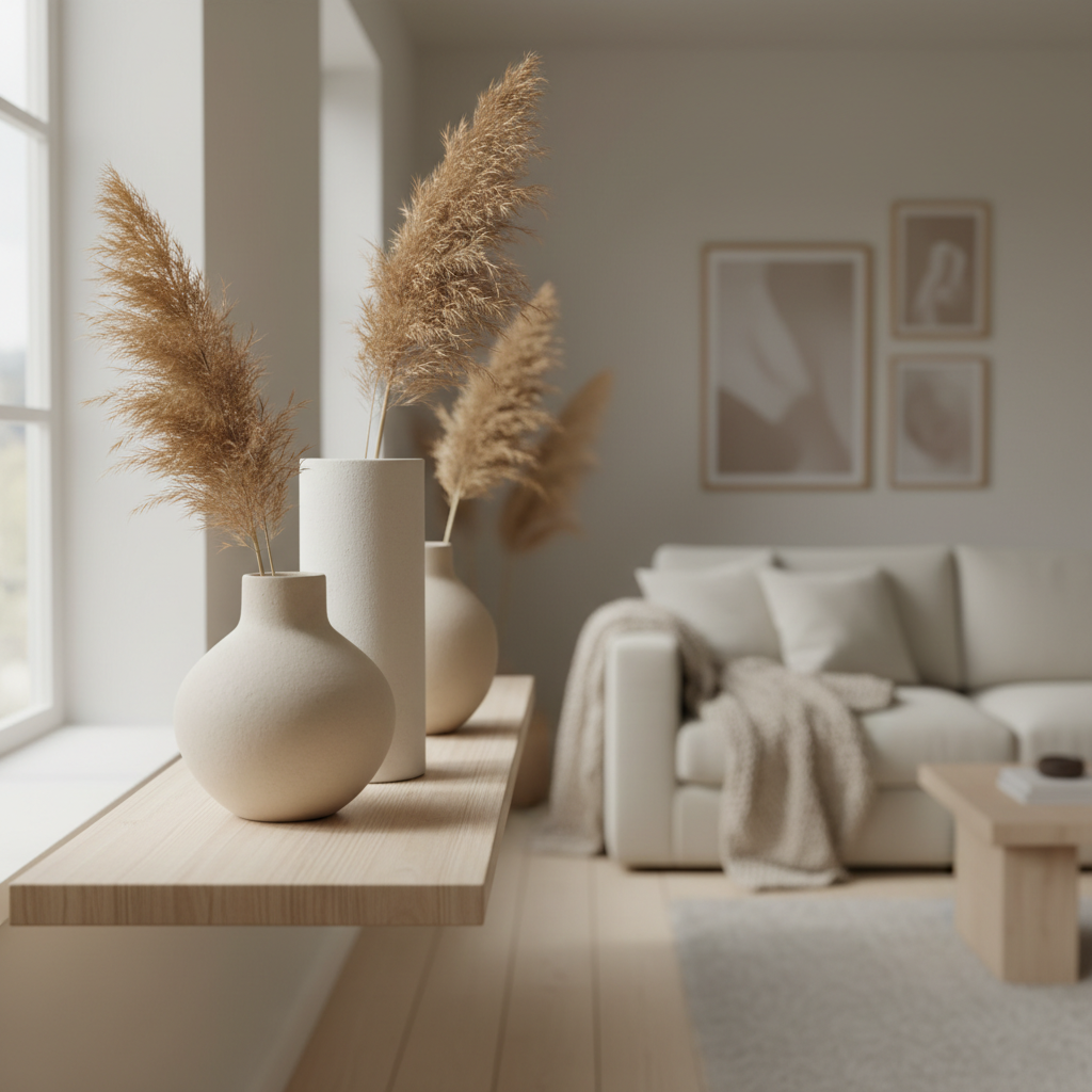 Minimalist Ceramic Vase Set
