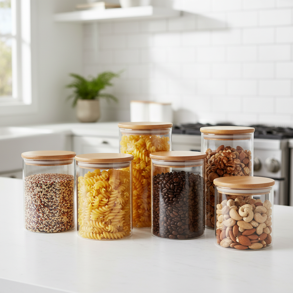 Airtight Glass Food Storage Set